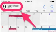 Open the date picker